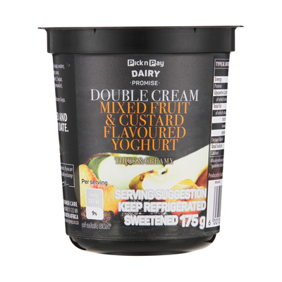 Darling Double Thick & Creamy Full Cream Mixed Fruit Yoghurt 1kg